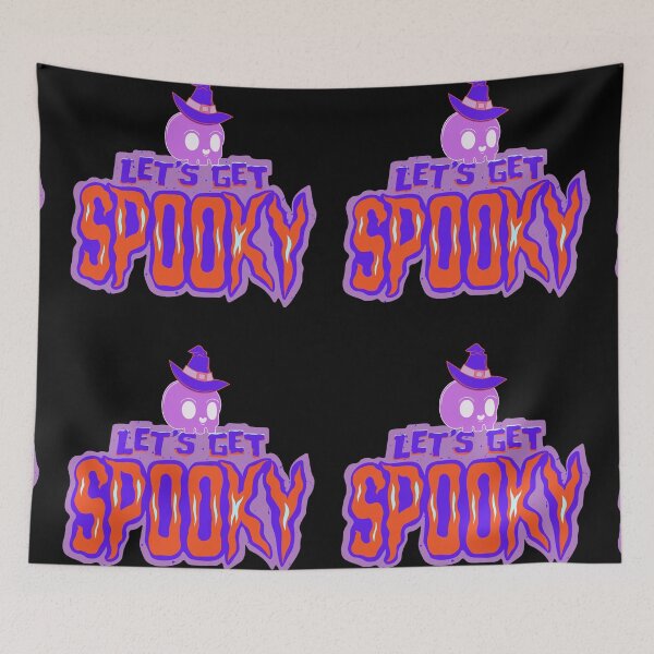 Item preview, Lets Get Spooky !! Happy Scary Halloween Pumpkin Night-Funny Scary Halloween designed and sold by Red-ElYoubi.