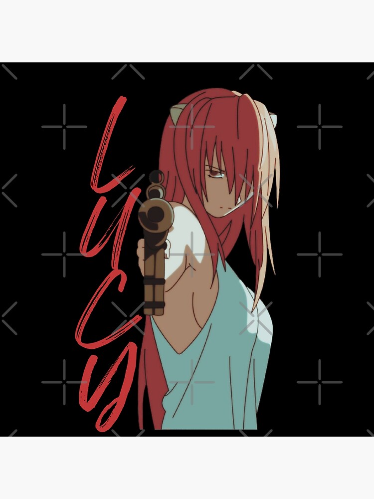 Imagen de anime, Lucy, and elfen lied