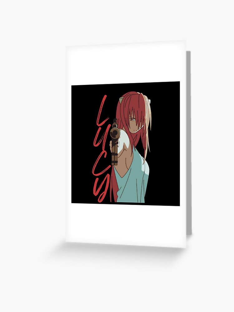 Lucy Elfen Lied - ORIGINAL by SillyFun. | Greeting Card