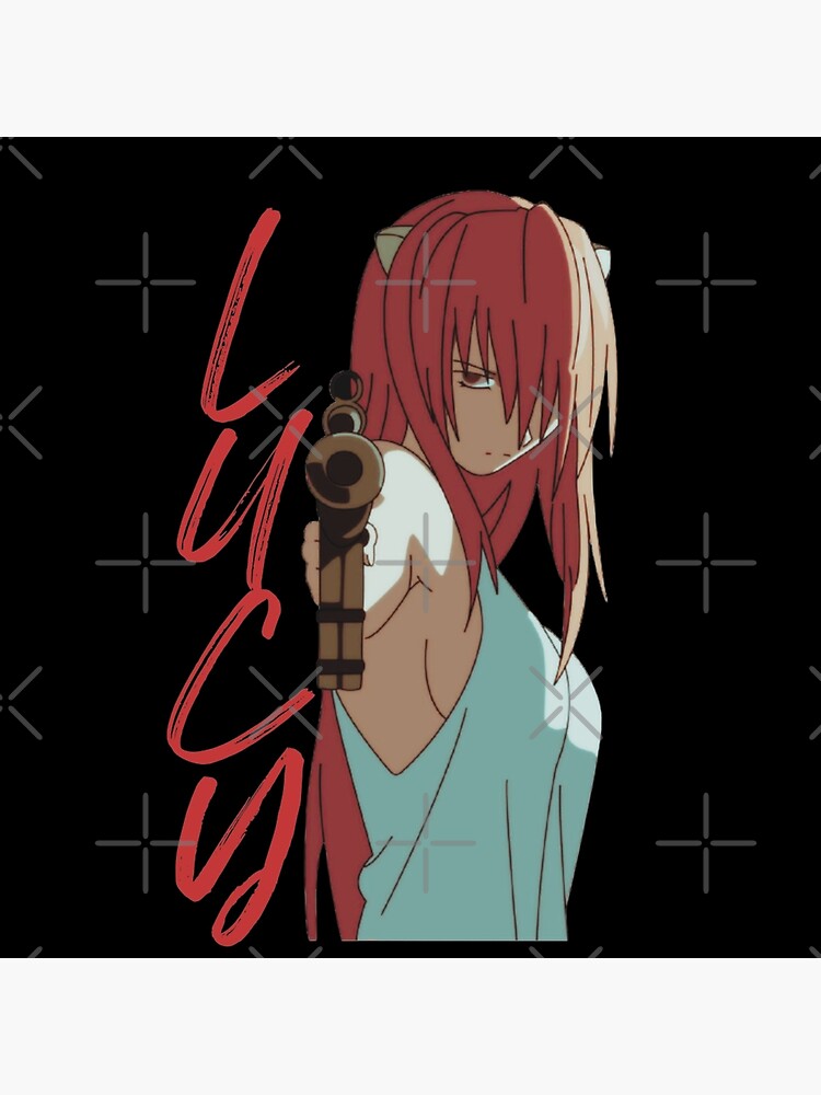 Lucy | Elfen Lied Anime | Art Board Print