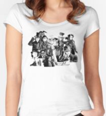 The Many Faces of.... Women's Fitted Scoop T-Shirt