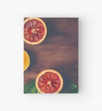 Still Life with Ripe Juicy Citrus Fruits Hardcover Journal