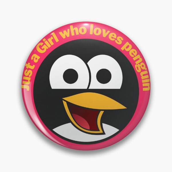 Item preview, Just a Girl Who loves Penguin - Funny Penguin designed and sold by drawing-valley.