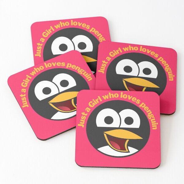 Item preview, Just a Girl Who loves Penguin - Funny Penguin designed and sold by drawing-valley.
