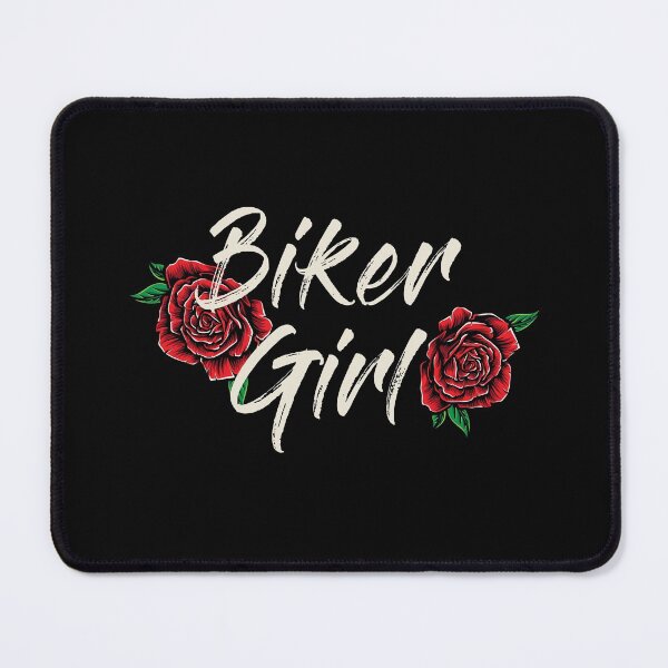 Item preview, Biker Girl With Rose For Old Lady Biker Mom Biker Wife designed and sold by Ngan-Jasmine.