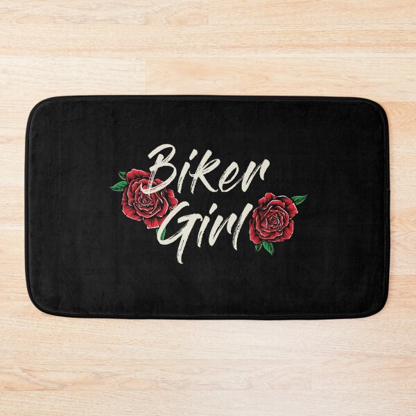 Item preview, Biker Girl With Rose For Old Lady Biker Mom Biker Wife designed and sold by Ngan-Jasmine.