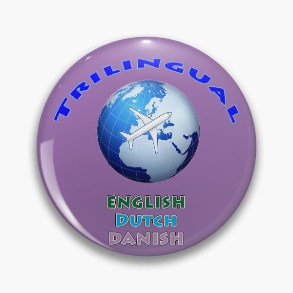 Item preview, Trilingual English Dutch Danish designed and sold by janraydesigns.