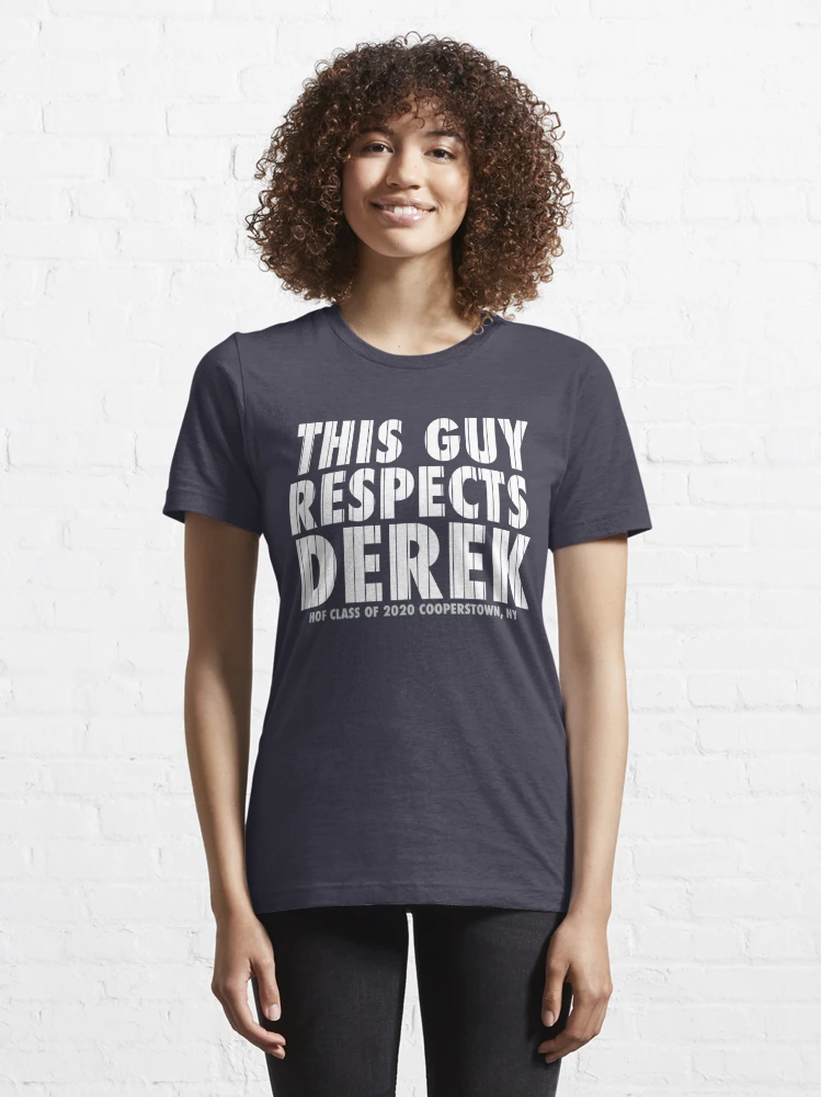 THIS GUY RESPECTS THE CAPTAIN OLD SCHOOL VINTAGE BRONX BASEBALL DEREK JETER  SHIRT | Essential T-Shirt