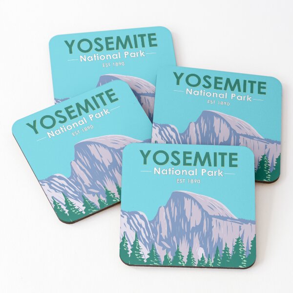 Item preview, Yosemite National Park Half Dome California Vintage designed and sold by KrisSidDesigns.