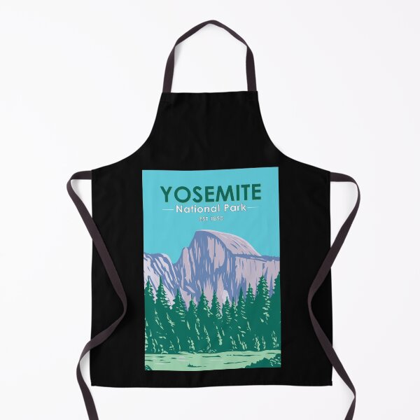 Item preview, Yosemite National Park Half Dome California Vintage designed and sold by KrisSidDesigns.