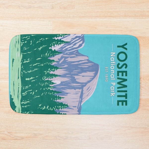 Item preview, Yosemite National Park Half Dome California Vintage designed and sold by KrisSidDesigns.