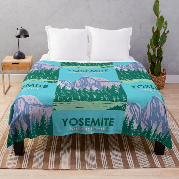 Item preview, Yosemite National Park Half Dome California Vintage designed and sold by KrisSidDesigns.