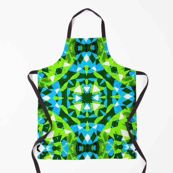 Item preview, Fresh Modern Winter Blue Green Geometric Design Pattern designed and sold by PatternPerfect.