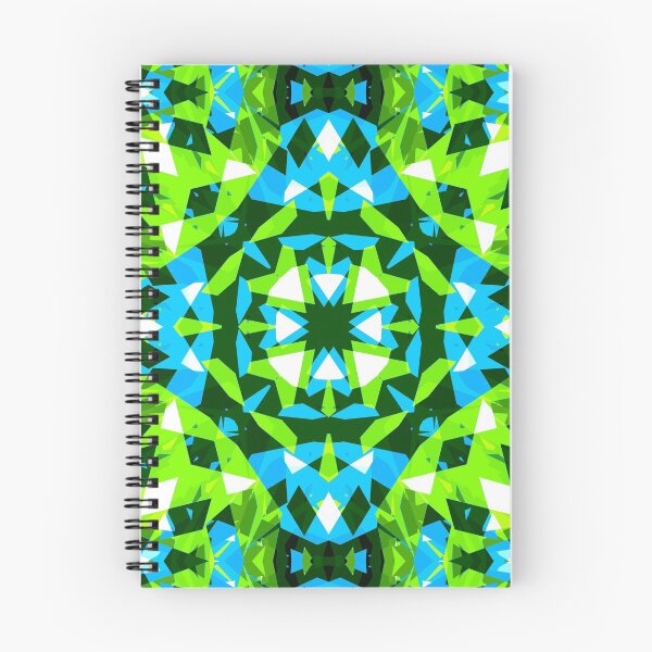 Item preview, Fresh Modern Winter Blue Green Geometric Design Pattern  designed and sold by PatternPerfect.