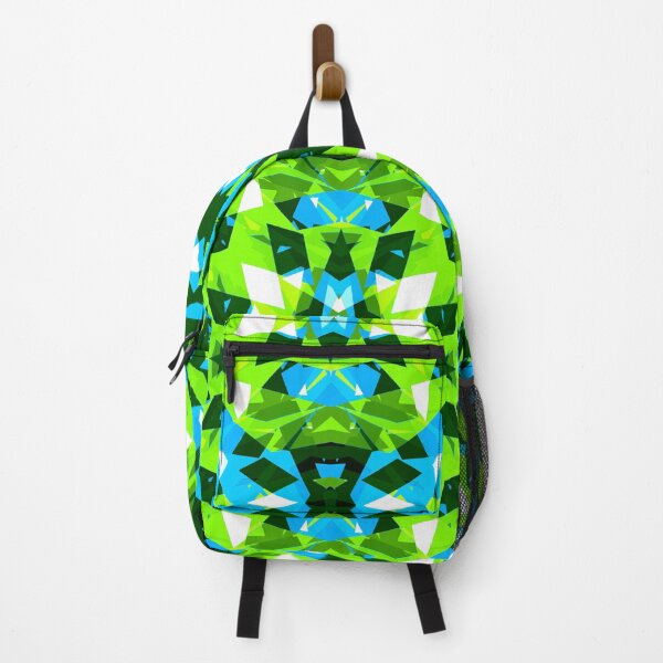 Item preview, Fresh Modern Winter Blue Green Geometric Design Pattern designed and sold by PatternPerfect.