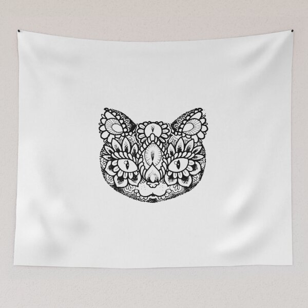 Item preview, Mandala Cat designed and sold by HollyAstral.