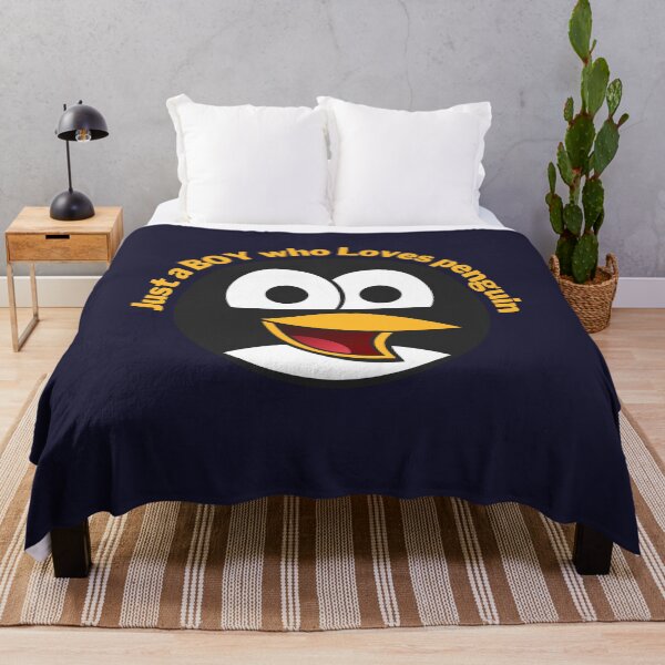 Item preview, Just a Boy Who loves Penguin - Funny Penguin designed and sold by drawing-valley.