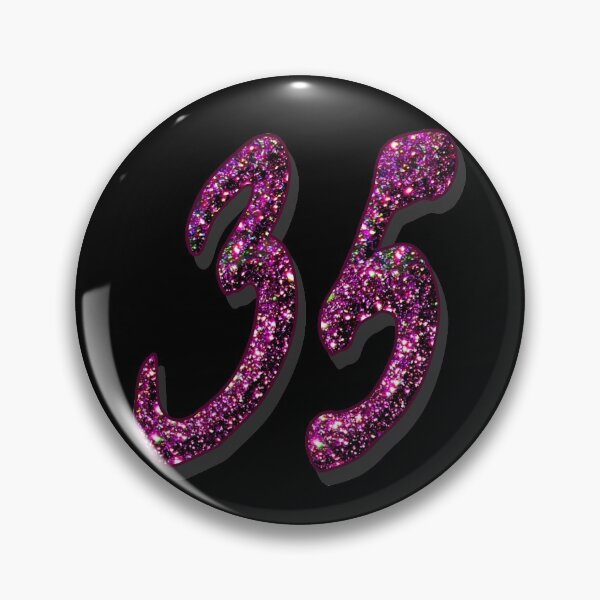 Item preview, 35th birthday anniversary - numbers designed and sold by GlamourChick.