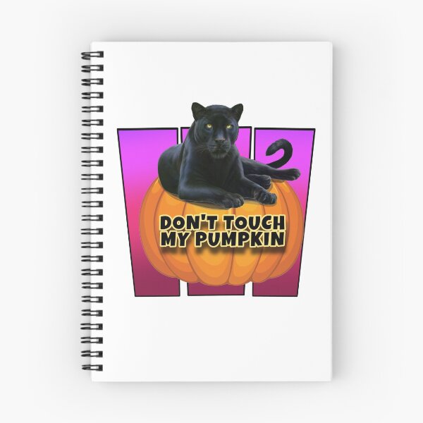 Item preview, Panther pumpkin - don’t touch my pumpkin  designed and sold by AXIOM13.