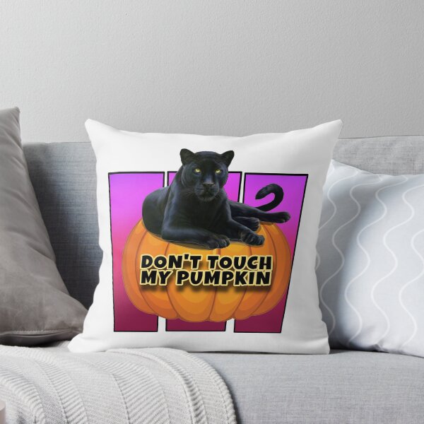 Item preview, Panther pumpkin - don’t touch my pumpkin  designed and sold by AXIOM13.