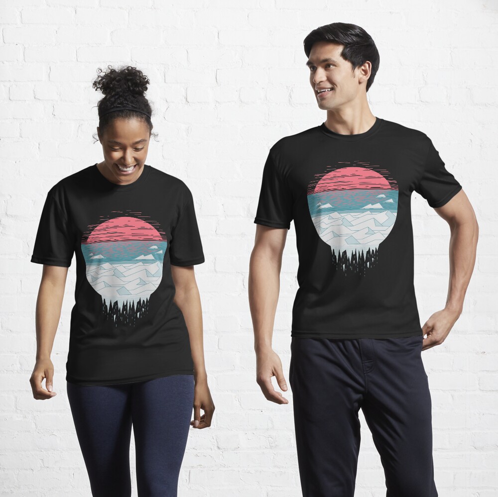 Aperçu de l'œuvre T-shirt respirant créée et vendue par thepapercrane.