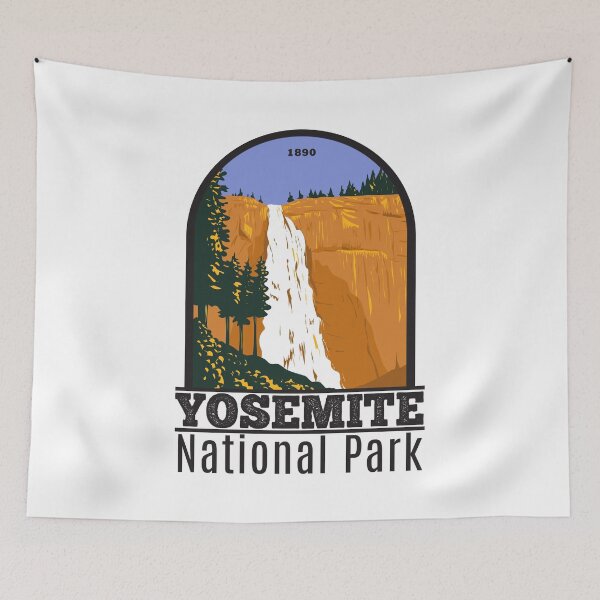 Item preview, Yosemite National Park Nevada Falls California designed and sold by KrisSidDesigns.