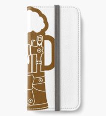 cool lederhose costume suit beer pitcher drinking drinking party celebrate drinking alcohol symbol cool shirt oktoberfest iPhone Wallet/Case/Skin