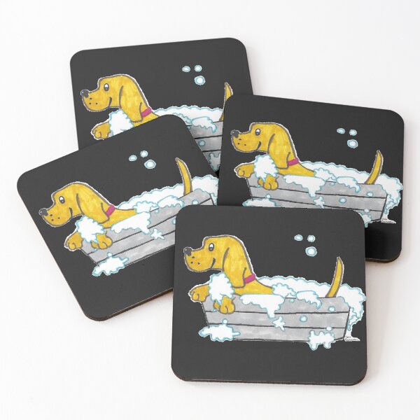 Item preview, Puppy Bath Time designed and sold by AliCatOriginals.