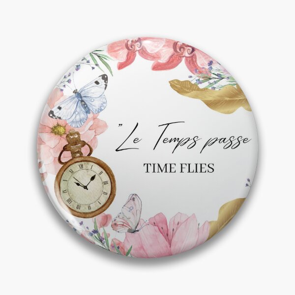 Item preview, TIME FLIES Le Temps Passe designed and sold by aubreyjacobs.