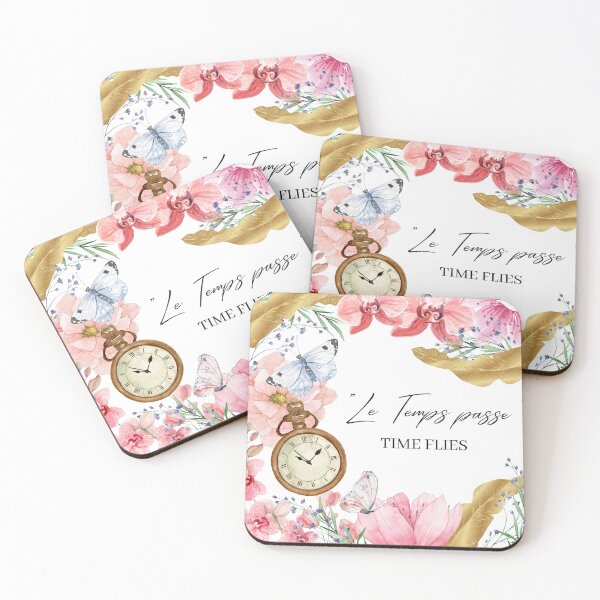 Item preview, TIME FLIES Le Temps Passe designed and sold by aubreyjacobs.