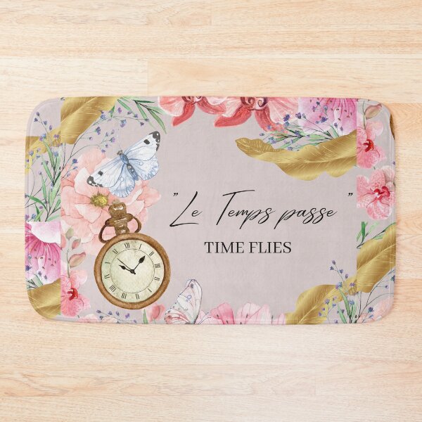 Item preview, TIME FLIES Le Temps Passe designed and sold by aubreyjacobs.