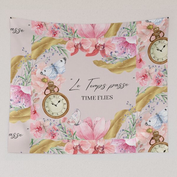 Item preview, TIME FLIES Le Temps Passe designed and sold by aubreyjacobs.