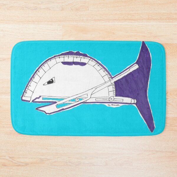 Item preview, Angler Fish Created Out of a Protractor designed and sold by AliCatOriginals.
