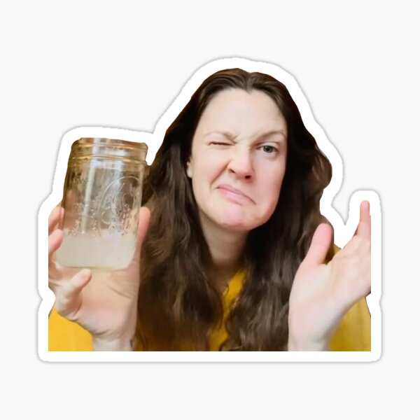 "Lemon Water Meme" Sticker for Sale by amberdeasley Redbubble