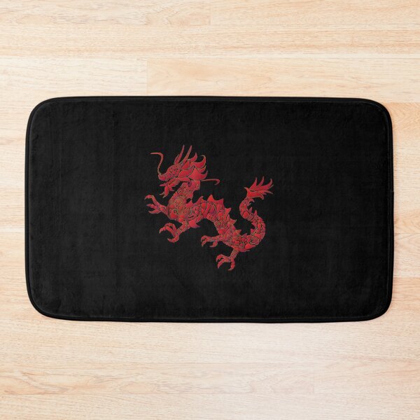 Item preview, Red Chinese Firedrake Dragon Print Art Wear designed and sold by RianJamessya.