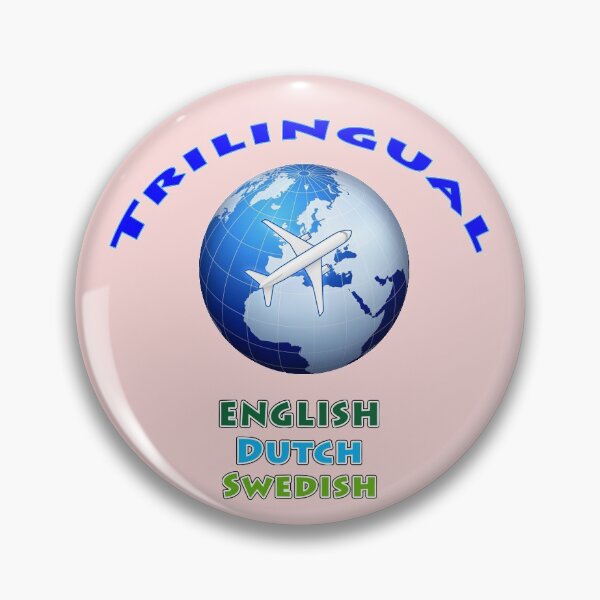 Item preview, Trilingual English Dutch Swedish designed and sold by janraydesigns.