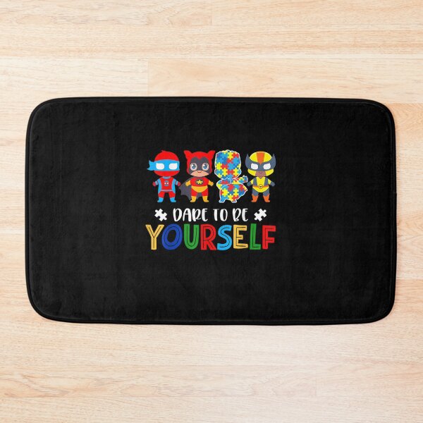 Item preview, Dare to be yourself Autism Awarenessuperheroes designed and sold by RomishiAurra.