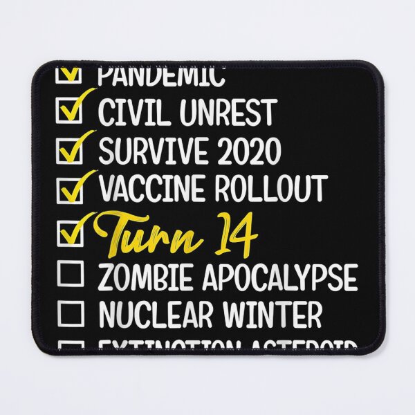Item preview, Funny 14th Birthday 14 Years Old Quarantine 2021 designed and sold by RianJamessya.