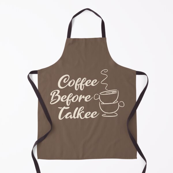 Item preview, Coffee before talkee - Funny coffee quotes - Coffee lovers gift for international coffee day designed and sold by Alice-Elgawi.