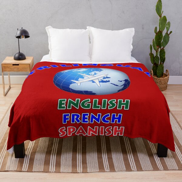 Item preview, Trilingual English French Spanish designed and sold by janraydesigns.