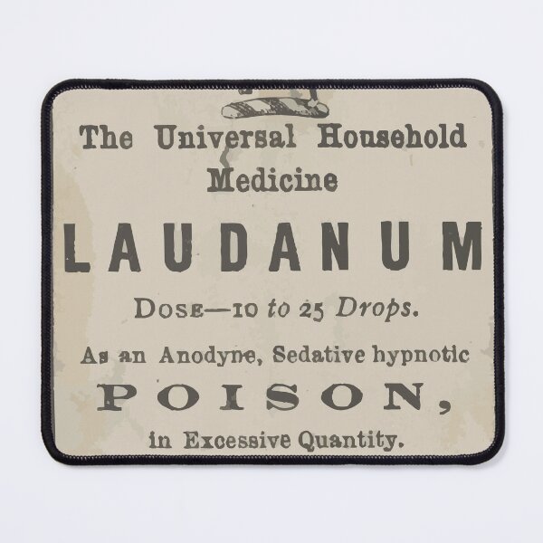 Item preview, Laudanum Pharmacy Apothecary Victorian Label designed and sold by TheSimpleMan.