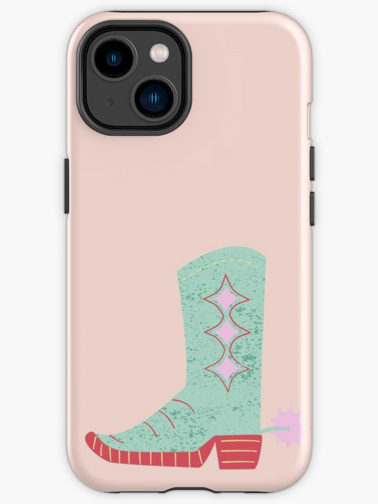 Funda de iPhone «Bota de vaquero espacial pastel» de mainsqueezemar |  Redbubble