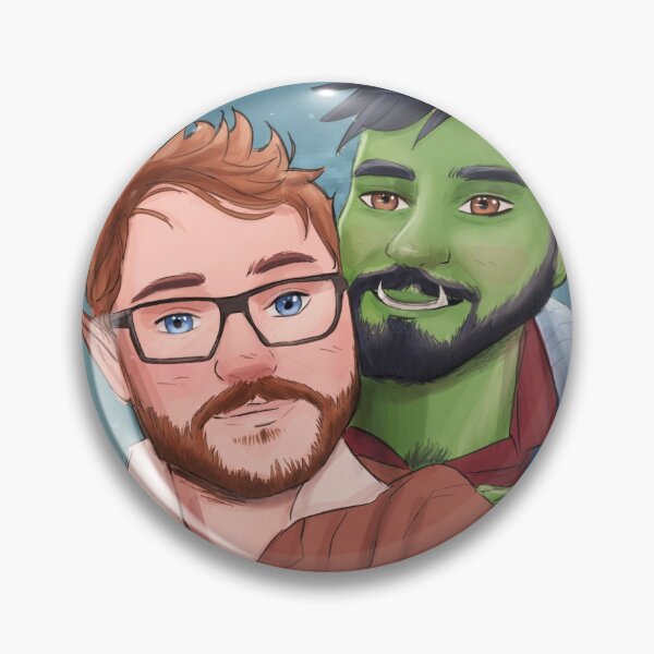 Item preview, half orc and elf couple  designed and sold by Leosketches.