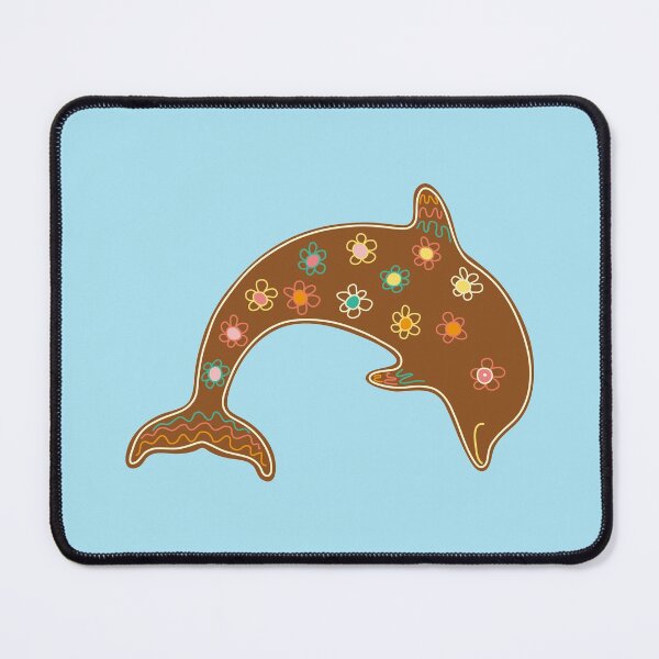 Item preview, Sweet Gingerbread Dolphin designed and sold by un-artiges.