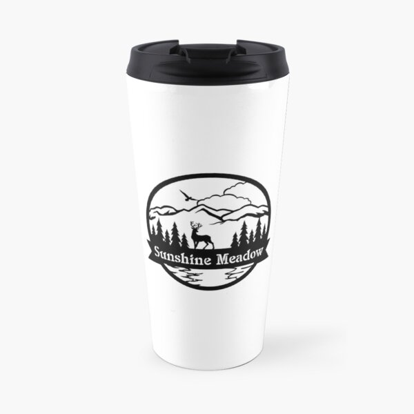 sunshine meadow transparent Travel Mug