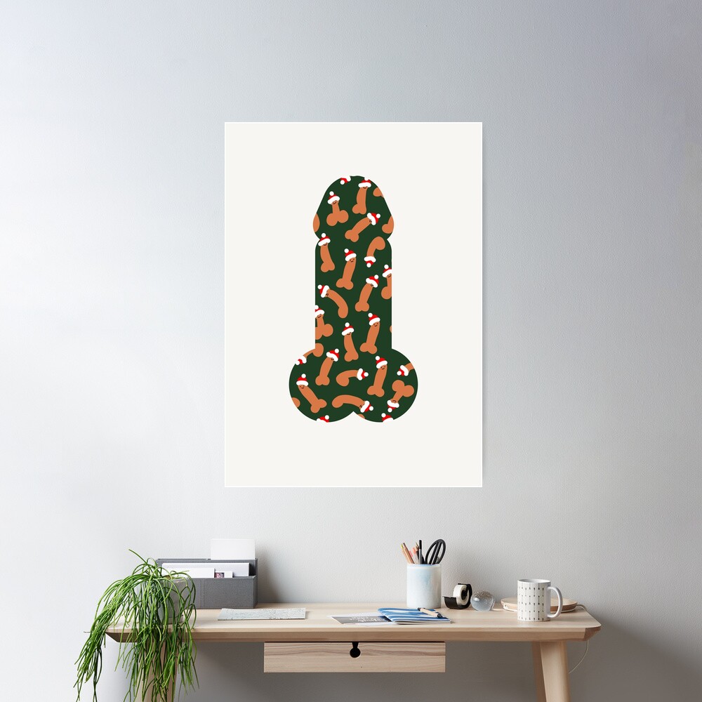 Funny Christmas Penises Pattern