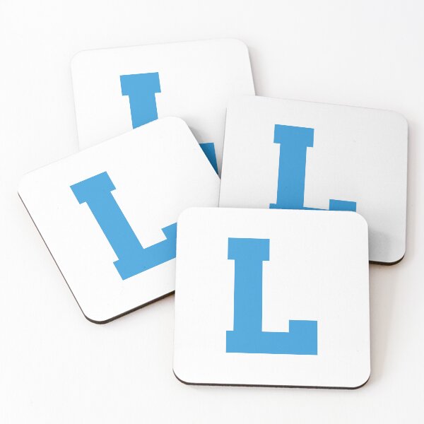 Item preview, Alphabet, Blue L, Sports letter L designed and sold by TheCultStuff.