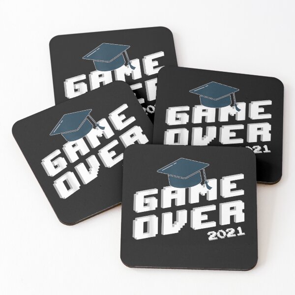 Item preview, Funny 2021 graduation enior Gamer Game Over Grad designed and sold by DinashiCorne.