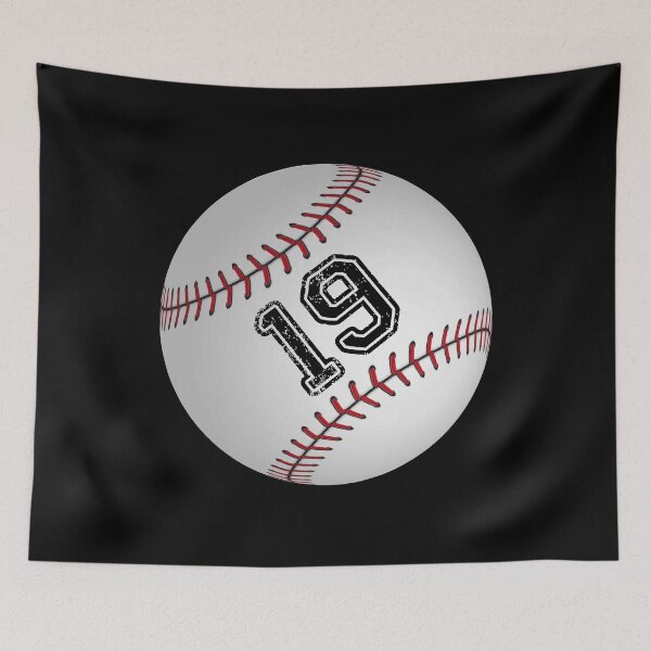 Item preview, Baseball ball number 19, nineteen  designed and sold by TheCultStuff.