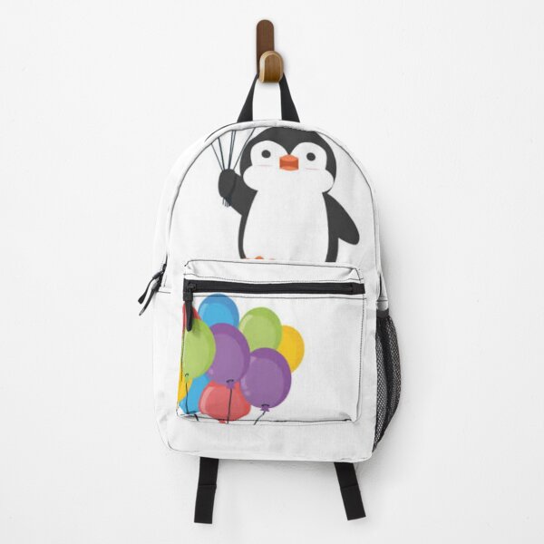 Item preview, penguin with balloons designed and sold by GR8-ART.